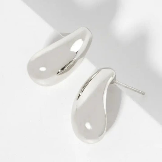 18K Gold Plated Teardrop Earrings