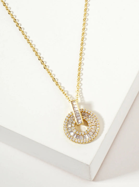 18K Gold Plated Infinity Pendant Necklace