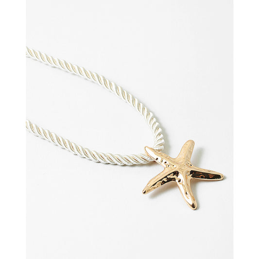 Starfish Rope Necklace