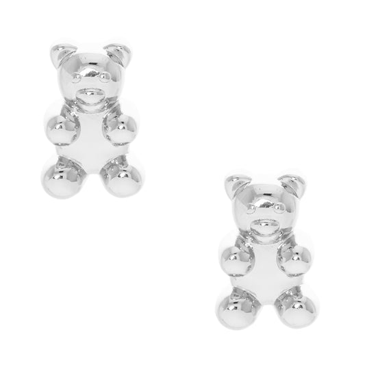 18K Gold Plated Gummy Bear Earrings