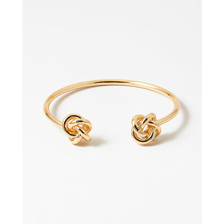 Gold Plated Love Knot Bracelet