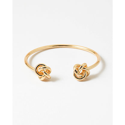 Gold Plated Love Knot Bracelet